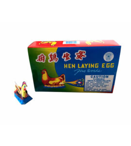 Hen Laying Egg